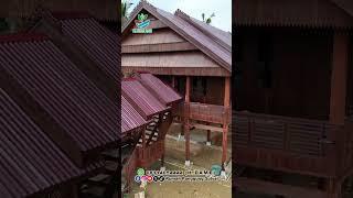 Rumah Panggung Bugis Modern #rumahpanggung #shorts #rumahkayuminimalis #rumahimpian #youtube