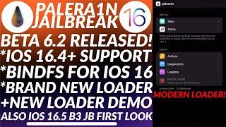 Palera1n Jailbreak Beta 6.2 Released | New Loader + iOS 16.4 & UP Jailbreak Support & More | 2023