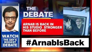 #ArnabIsBack In His Studio Stronger Than Before, Republic Won't Relent | Arnab Goswami Debates