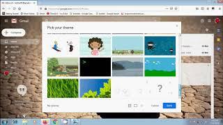 Gmail: how to change default theme in Gmail