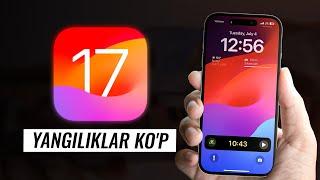 IOS 17 yangiliklari bilan tanishing. Eng qiziqarli va foydali fishkalar. 