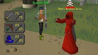 This is one of the strongest level 58s in Runescape