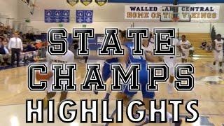 Walled Lake Central vs. Walled Lake Western - 2016 Boys Basketball Highlights on STATE CHAMPS!