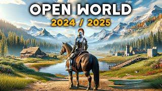TOP 30 NEW Upcoming OPEN-WORLD Games of 2024 & 2025