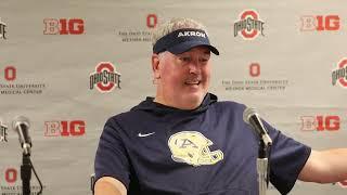 Ohio State 52, Akron 6: Joe Moorhead Postgame Press Conference