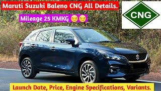 Maruti Suzuki Baleno CNG All Details - Launch Date, Variants, Mileage, Engine Specifications.