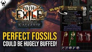 PoE 3.25 | PERFECT FOSSILS could be Insanely Buffed in Path of Exile Settlers of Kalguur