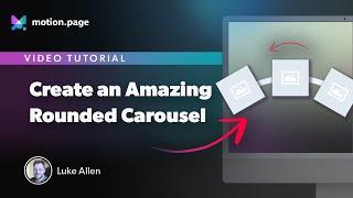 Create an Awesome Rounded Carousel using MotionPath on ScrollTrigger - GSAP/Motion.page 