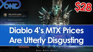 Diablo 4 "Micro"transactions Prices Are Utterly Disgusting