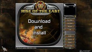 [tutorial] How to download and install Rise of the east AKA generals in red alert 2