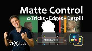 Matte Control in DaVinci Resolve & Fusion - Better Masks, Despill, Relighting...