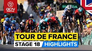 Battle Of The Breakaway | Tour De France 2023 Highlights - Stage 18