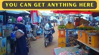 WALKING TOUR Melcom to Giddipass - Street Market in Downtown Tamale, Ghana