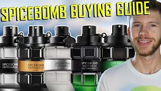 VIKTOR & ROLF SPICEBOMB VS EXTREME VS FRESH VS NIGHT VISION EDT & EDP | BEST SPICEBOMB FLANKER