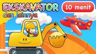 Lagu Anak Anak | Ekskavator dan Lainnya