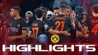 HIGHLIGHTS | PSG 2-0 Dortmund - ️ MBAPPÉ & HAKIMI