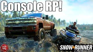 SnowRunner: REALISTIC Mudding RP for ALL CONSOLES! (How To Access!!) Duramax 3500 HD & Four Wheeler!