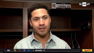 Gleyber Torres after a multi-hit game