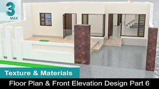 Floor Plan and Front Elevation Design | 3Ds Max Tutorial in Hindi | Allrounder Bhai