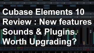 Cubase Elements 10 - Full Review - New features, sounds and plugins.