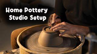 Home Pottery Studio Setup!