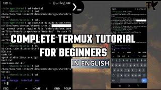 Complete Termux Tutorial For Beginners | How To Use Termux | Termux Tutorial In English