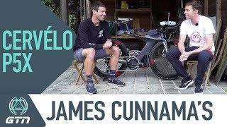 James Cunnama's Cervélo P5X Pro Triathlon Bike