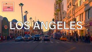 Driving Famous Spots in Los Angeles at Sunset | Downtown LA - Hollywood - Beverly Hills - Rodeo Dr