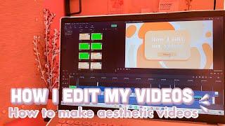 HOW TO EDIT AESTHETIC VIDEOS IN WINDOWS 10 I How to make an aesthetic intro (easy) ft. DemoCreator