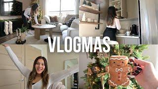 VLOGMAS 2023 IS HEREmonthly reset, cleaning my apartment, healthy grocery haul, cook with me