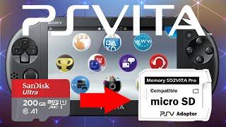 SD2Vita - Eine 200GB MicroSD Karte mit der Vita verwenden!