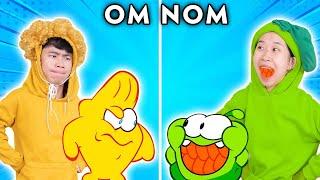 Om Nom & New Neighbors - Parody of Om Nom's Story (Cut the Rope) | Woa Parody