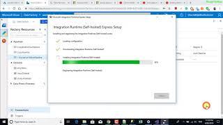 ADF - Create a self hosted integration runtime - Azure data Dactory