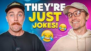 Don’t Laugh Challenge | Knock Knock Jokes | Dave vs Leigh