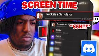 I asked my viewers to send their screentime again