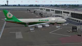 P3Dv5.2  EVA030  FRA→BRU  法蘭克福→布魯塞爾  IVAO Fly with Governor Leg 0