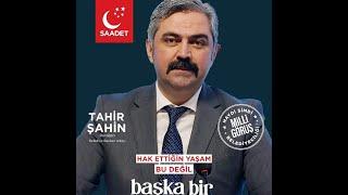 Saadet Partisi Durağan Belediye Başkan Adayı Tahir Şahin 'büyük ilgi#hicrethaber #trend