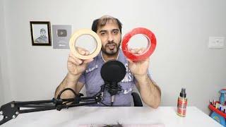 Hair Patch/ Hair wig tape fixing At Home | Hair fall solution | Born Creator