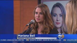 Singer Mariana Bell Performs New Song On KCAL9 News