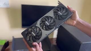 Inno3D GeForce RTX 5070 Ti X3 unboxing