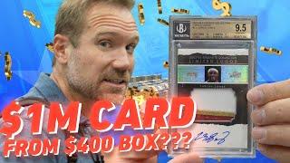 $1M Card Pulled from a $400 Box Break??+ Insane Modern NBA Complete Auto Set (Dallas Card Show)