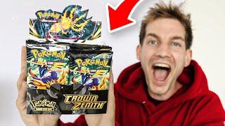 The Pokémon Crown Zenith Booster Box Opening