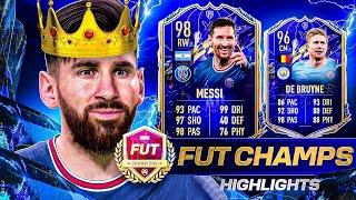 THE FINESSE KING!  RANK 1 FUT CHAMPIONS HIGHLIGHTS - FIFA 22 Ultimate Team