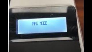 MFG MODE error on HP M404. Help I can't print! Fixed in 2 minutes without a reset!