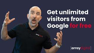 Webinar Get unlimited visitors from Google for free