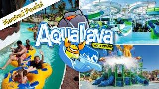 AQUALAVA Waterpark Playa Blanca LANZAROTE *HEATED POOLS* SLIDES, WAVE POOL, LAZY RIVER & SPLASH ZONE