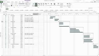 Simple Project Plan in Microsoft Project