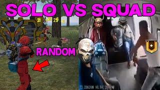 DÉJENME ESCAPAR!!! AAAIIIUUDDAAAAA!!! SOLO VS SQUAD!!! RANDOM!!! FREE FIRE REVISA MI CASO #39