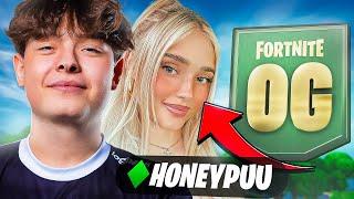 HONEYPUU IN FORTNITE GECARRIED  (Fortnite Reload)