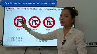 200 câu hỏi lý thuyết lái xe hạng A1 (câu 91 - câu 120) - thầy Hải